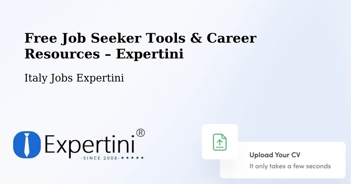 Free Job Seeker Tools & Career Resources – Limena - Limena, Italy Jobs Expertini