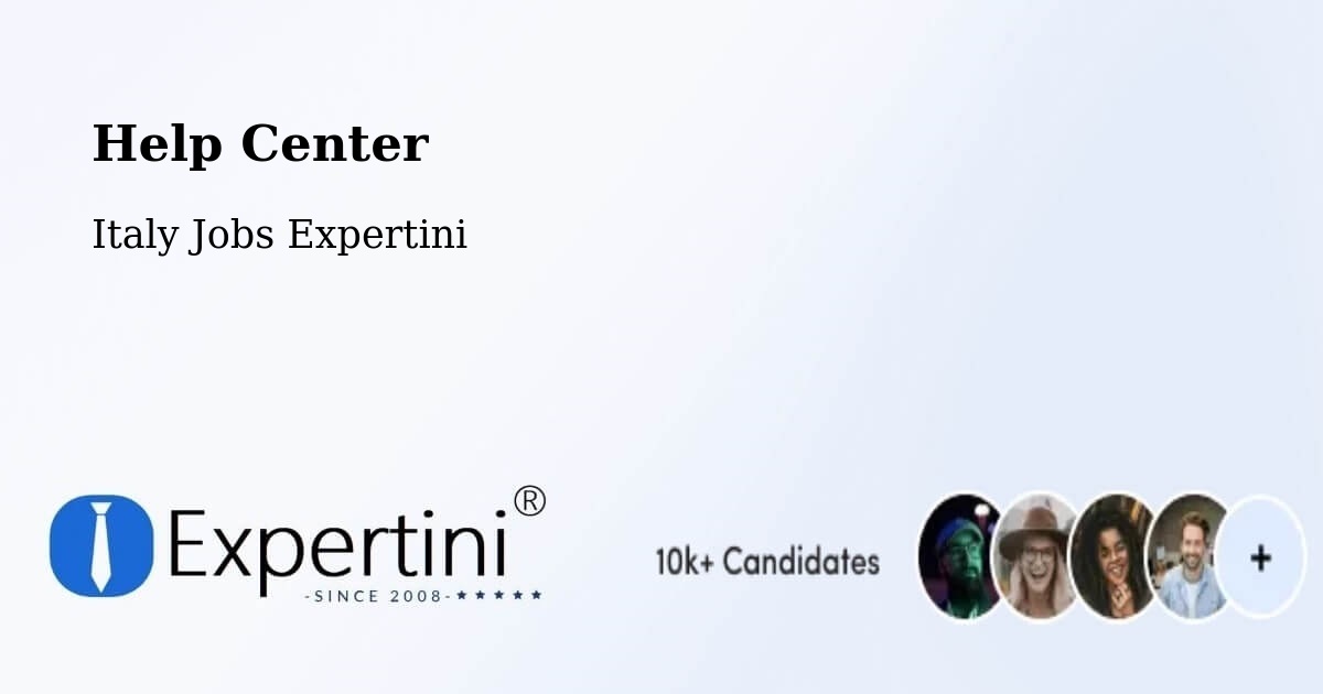 Help Center – Limena - Italy Jobs Expertini